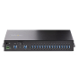 StarTech.com Hub Ladrón USB 3.0 5Gb de 16 Puertos Industrial - Metal - Montaje en Rack/Superficie/DIN - Carga Compartida USB 120W - ESD - Bloque de T