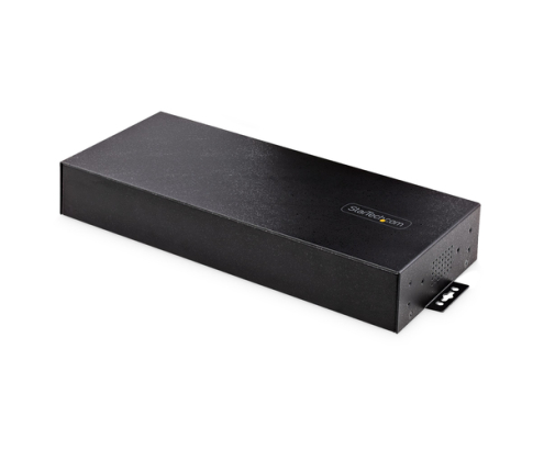 StarTech.com Hub Ladrón USB 3.0 5Gb de 16 Puertos Industrial - Metal - Montaje en Rack/Superficie/DIN - Carga Compartida USB 120W - ESD - Bloque de T