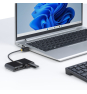 StarTech.com Hub USB 2.0 de 4 Puertos - Ladrón USB Alimentado por el Bus - 480Mbps - Hub Portátil Externo USB - Multiplicador USB - Protección de S