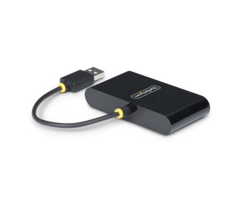 StarTech.com Hub USB 2.0 de 4 Puertos - Ladrón USB Alimentado por el Bus - 480Mbps - Hub Portátil Externo USB - Multiplicador USB - Protección de S