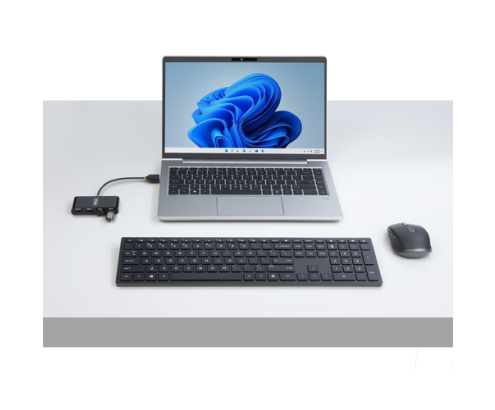 StarTech.com Hub USB 2.0 de 4 Puertos - Ladrón USB Alimentado por el Bus - 480Mbps - Hub Portátil Externo USB - Multiplicador USB - Protección de S