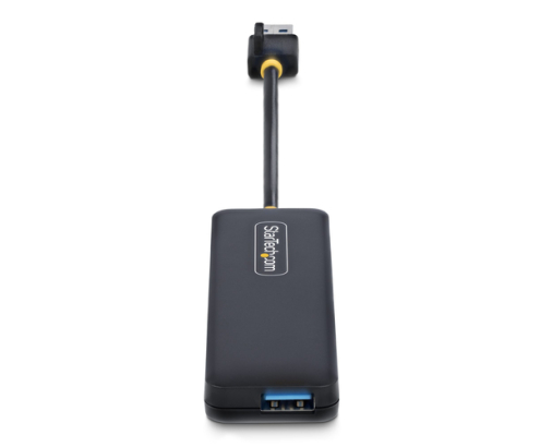 StarTech.com Hub USB-A de 4 Puertos - Ladrón USB de 4 Puertos - Alimentado por el Bus - USB 3.0 de 5Gbps - Hub Portátil para Viajes - Protección de
