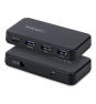 StarTech.com Hub USB-C y Tipo A de 4 Puertos - Ladrón USB de 5Gbps - Autoalimentado - Con Cable Host Tipo C y USB-A - 1x USB-C y 3x USB-A (1x BC 1.2)