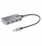 StarTech.com Hub USB de 4 Puertos - USB 3.0 de 5Gbps - Alimentado por el Bus - Concentrador de 4 Puertos USB-A con Alimentación Opcional - Ladrón US