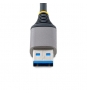 StarTech.com Hub USB de 4 Puertos - USB 3.0 de 5Gbps - Alimentado por el Bus - Concentrador de 4 Puertos USB-A con Alimentación Opcional - Ladrón US