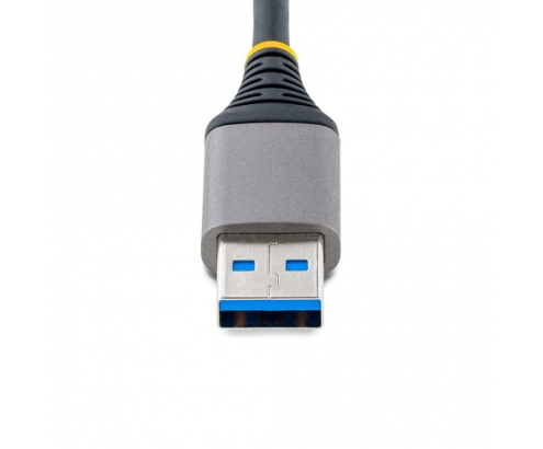 StarTech.com Hub USB de 4 Puertos - USB 3.0 de 5Gbps - Alimentado por el Bus - Concentrador de 4 Puertos USB-A con Alimentación Opcional - Ladrón US