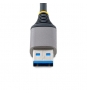 StarTech.com Hub USB de 4 Puertos - USB 3.0 de 5Gbps - Alimentado por el Bus - Concentrador de 4 Puertos USB-A con Alimentación Opcional - Ladrón US