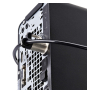 StarTech.com Juego de Candado para Ordenador de Sobremesa o Portátil y Periféricos - Cable de 3m de Acero - Candado Antirrobo - K-Slot - para 3 Disp