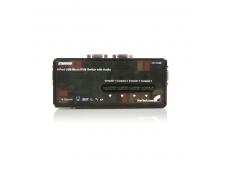 StarTech.com Juego de Conmutador Switch KVM 4 Puertos VÍ­deo VGA USB...