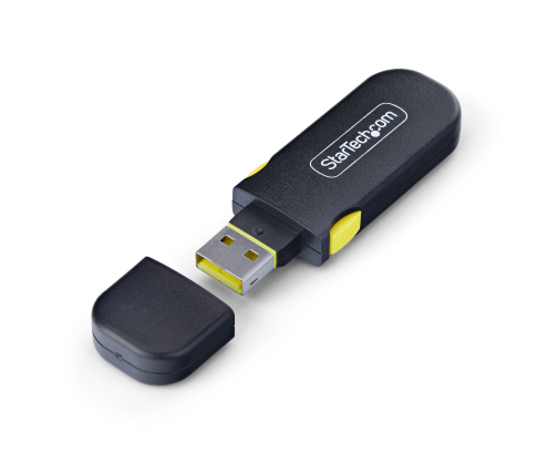 StarTech.com Llave de Bloqueo USB-A - 4 Tapones Antipolvo USB-A con Pestillo - Protectores Guardapolvos de Puerto USB a Presión - Reutilizables