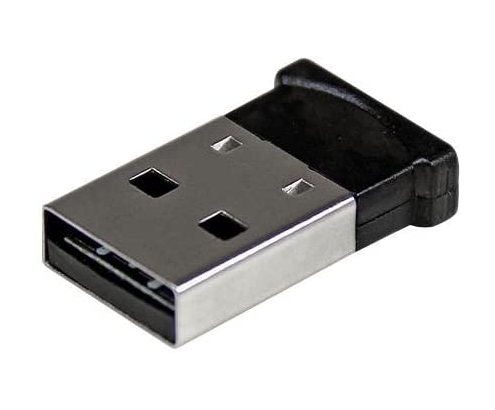 StarTech.com Micro Adaptador USB 2.0 Externo Bluetooth 4.0 EDR para Ordenador de Sobremesa o Portátil negro