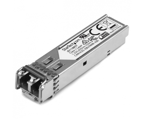 StarTech.com Modulo SFP Compatible con HP JD118B - Transceptor de Fibra optica 1000BASE-SX - JD118BST