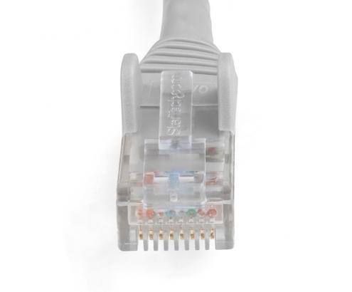 StarTech.com N6LPATCH15MGR cable de red Gris 15 m Cat6 U/UTP (UTP)