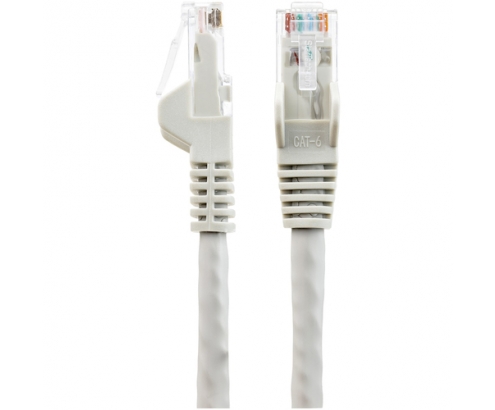 StarTech.com N6LPATCH15MGR cable de red Gris 15 m Cat6 U/UTP (UTP)