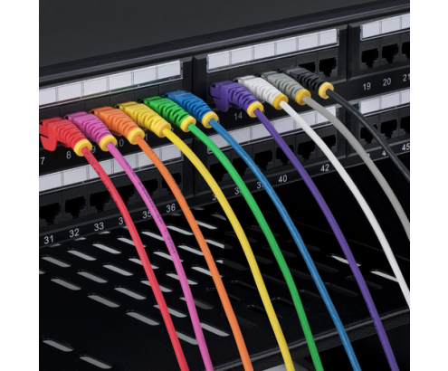 StarTech.com N6PAT25CMBKS cable de red 0,25 m Cat6 U/UTP (UTP)