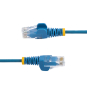 StarTech.com N6PAT25CMBLS cable de red Azul 0,25 m Cat6 U/UTP (UTP)