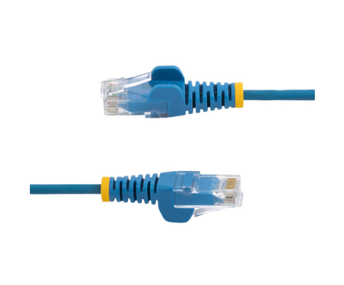 StarTech.com N6PAT25CMBLS cable de red Azul 0,25 m Cat6 U/UTP (UTP)