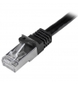 StarTech.com N6SPAT2MBK cable de red 2 m Cat6 SF/UTP (S-FTP) Negro
