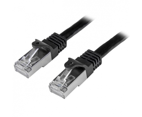 StarTech.com N6SPAT2MBK cable de red 2 m Cat6 SF/UTP (S-FTP) Negro