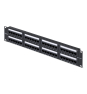 StarTech.com Panel de Parcheo 2U de 48 Puertos Cat6 RJ45 de Montaje en Rack de Servidores - UTP -Tipo 110 Punch Down - Panel de Parcheo para Rack de S