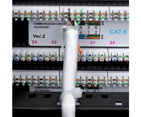 StarTech.com Panel de Parcheo 2U de 48 Puertos Cat6 RJ45 de Montaje en Rack de Servidores - UTP -Tipo 110 Punch Down - Panel de Parcheo para Rack de S