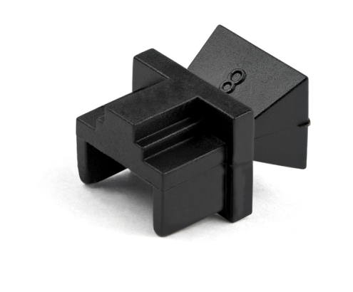 StarTech.com Paquete de 100 Cubiertas Guardapolvos RJ45 - Tapas de Cubierta Reusables RJ45 - Protector Bloqueador de Puerto RJ45 - Cubierta Protectora