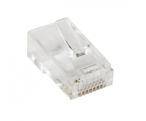 StarTech.com Paquete de 50 Unidades de Conectores RJ45 Cat5e Modulares Multifilares Stranded Trenzados