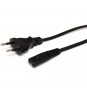 StarTech.com PXTNB2SEU1M Cable de Alimentación Estándar de 1m para Ordenador Portátil - Cable Europeo a C7 para Laptop