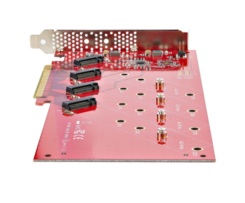 StarTech.com QUAD-M2-PCIE-CARD-B tarjeta y adaptador de interfaz Interno M.2