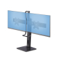 StarTech.com Soporte de Escritorio de Travesaño para Dos Monitores de 27 Pulgadas - Capacidad de 12kg - Soporte VESA de 75x75 o 100x100 - Ajustable
