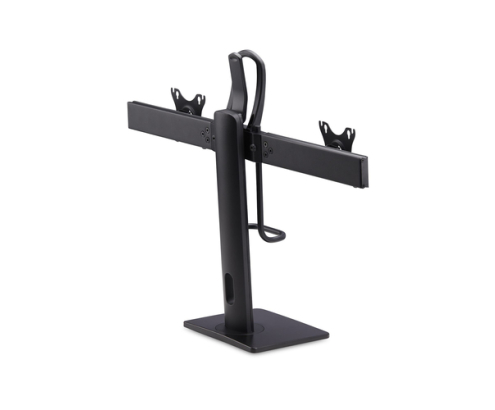 StarTech.com Soporte de Escritorio de Travesaño para Dos Monitores de 27 Pulgadas - Capacidad de 12kg - Soporte VESA de 75x75 o 100x100 - Ajustable