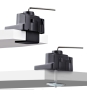 StarTech.com Soporte de Escritorio para 3 Monitores VESA 75x75/100x100 de 27 Pulgadas - Grommet o Abrazadera en C - Ajuste sin Herramientas - Brazo As