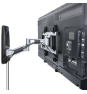 StarTech.com Soporte de Montaje Articulado de Pared para Televisores - Soporte VESA de Pared - Soporta TV Plano o Curvos de 65