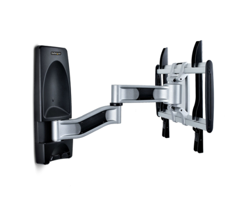 StarTech.com Soporte de Montaje Articulado de Pared para Televisores - Soporte VESA de Pared - Soporta TV Plano o Curvos de 65