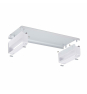 StarTech.com Soporte Elevador Ergonómico para Portátil o Monitor de Sobremesa - 15kg de Capacidad - 9cm de Altura Fija - Plataforma de Acero
