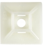 StarTech.com soporte para brida Nylon 100 pieza(s) Blanco