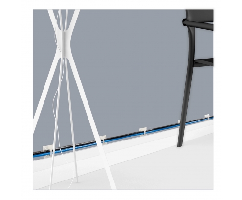 StarTech.com soporte para brida Nylon 100 pieza(s) Blanco