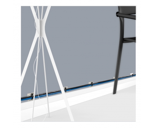 StarTech.com soporte para brida Nylon 100 pieza(s) Blanco