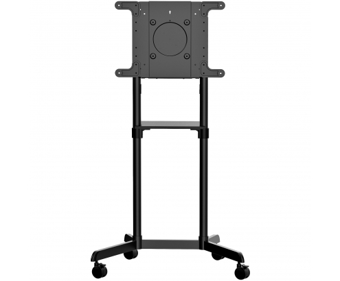 StarTech.com - Soporte Rodante VESA para TV de 37 a 70 Pulgadas (70kg) - Base para Televisor con Estante - con Giro e Inclinación Negro