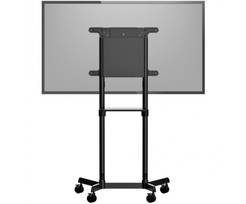 StarTech.com - Soporte Rodante VESA para TV de 37 a 70 Pulgadas (70kg) - Base para Televisor con Estante - con Giro e Inclinación Negro