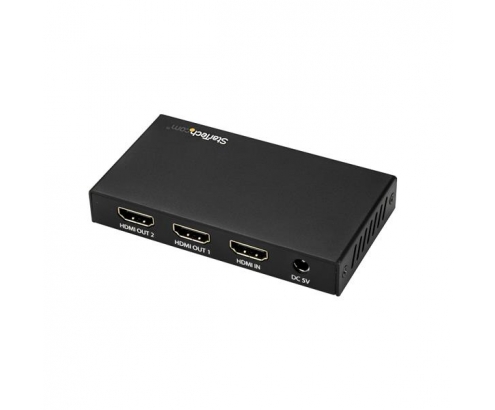 StarTech.com Splitter HDMI de 2 Puertos - 60Hz Negro
