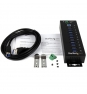 StarTech.com ST1030USBM hub de interfaz USB 3.2 Gen 1 (3.1 Gen 1) Type-B 5000 Mbit/s Negro
