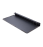 StarTech.com Superficie Manga de Acero para la Esquina de una Mesa o Escritorio de Esquina - 12,7-38,1mm de Grosor - Bandeja Extensora de Esquina de E
