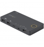 StarTech.com Switch Conmutador de 2 Puertos HÍ­brido USB-A HDMI y USB-C para 1 Monitor HDMI 2.0 4K de 60Hz para Ordenador de Sobremesa o Portátil - A