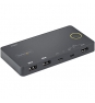 StarTech.com Switch Conmutador de 2 Puertos HÍ­brido USB-A HDMI y USB-C para 1 Monitor HDMI 2.0 4K de 60Hz para Ordenador de Sobremesa o Portátil - A