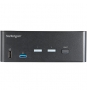StarTech.com Switch Conmutador KVM de 2 Puertos HDMI 2.0 4K para 2 Monitores - VÍ­deo de 4K y 60Hz Ultra HD - HDR - Hub Ladrón USB 3.0 de 2 Puertos y