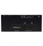 StarTech.com Switch Matricial HDMI de 2x2 con Conmutado Automático y Prioritario - Conmutador Matrix 1080p - negro 