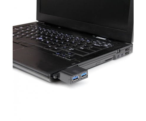 StarTech.com Tarjeta Adaptador ExpressCard/34 USB 3.0 SuperSpeed de 2 Puertos con UASP