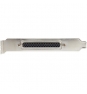 StarTech.com Tarjeta Adaptadora PCI Express Serie de 8 Puertos RS232 - Tarjeta Serial PCIe - DB9 UART 16C1050 - Tarjeta de Expansión Controladora Ada