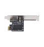 StarTech.com Tarjeta de Red Ethernet PCI Express de 1 Puerto Gigabit 5G - Tarjeta Adaptador Ethernet PCI-E Chipset RTL8126 - Tarjeta LAN 5G/2.5G/1G/10